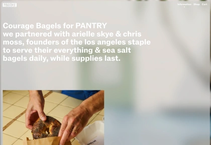 Courage Bagels | Pantry West Hollywood