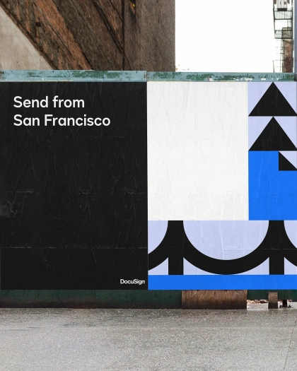 Photo by Studio K on March 06, 2025. May be an image of poster and text that says 'Send Sendfrom from San Francisco DocuSign'.