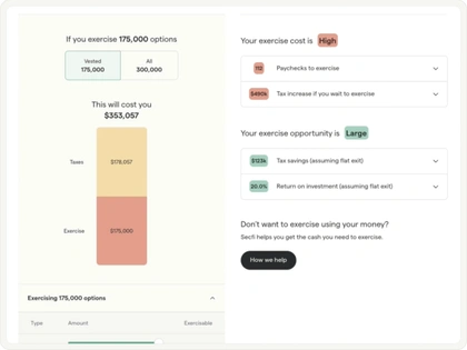 Capital gains and exit calculator - 2024 — Secfi