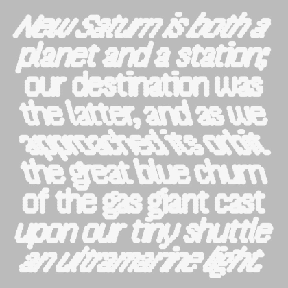 MD Thermochrome by Mass-Driver - Future Fonts